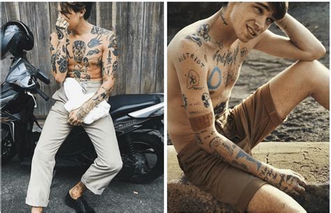 14 tatuajes perfectos para hombres muy delgados y。